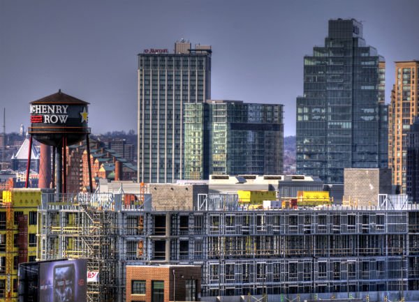 Panel Steel Project McHenry Row, Baltimore MD